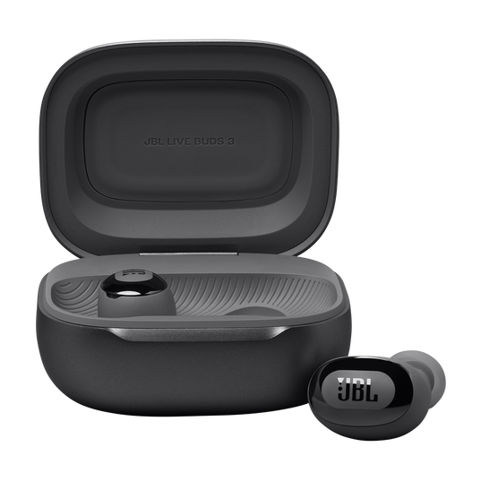 Live Buds 3 - Black - True wireless Noise Cancelling bud-type earbuds - Front